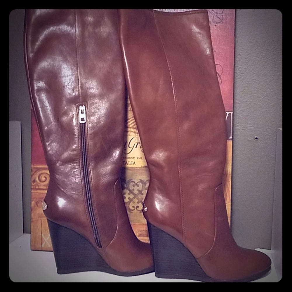 Coach knee high boots